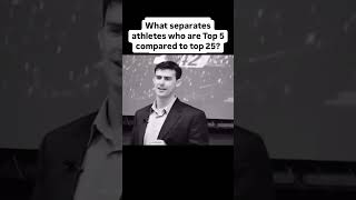What separates athletes in the top 5 vs top 25