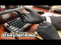 let's get to work (Pomodoro 25:5) | Fireplace, Office, Mechanical Keyboard Typing ASMR