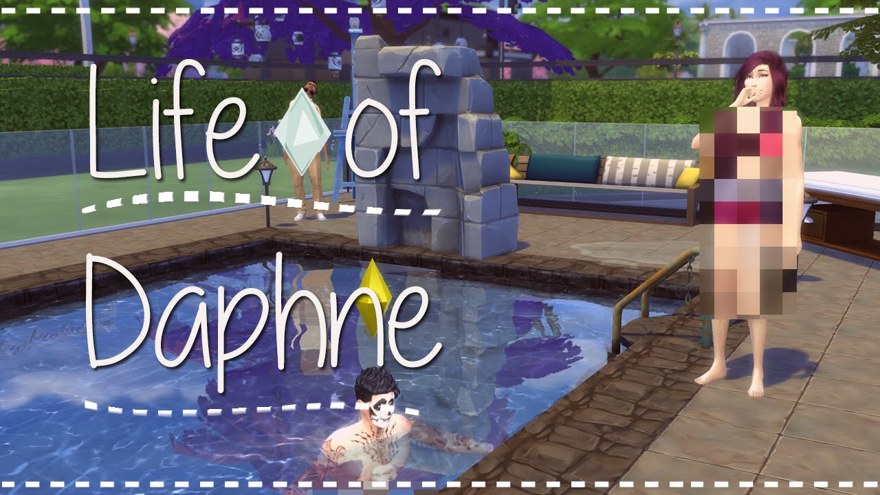 gaming logo The Sims 4 | Life of Daphne | SKINNY DIPPING! FIRE! [27] | Mousie