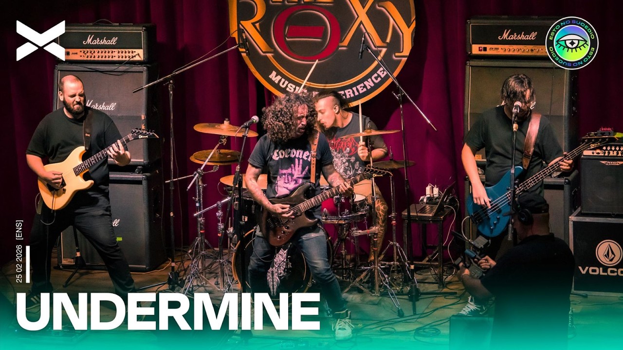 CONCIERTO COMPLETO DE UNDERMINE EN EL CÓNCLAVE METALERO - #ESTONOSUCEDIÓ - VORTERIX