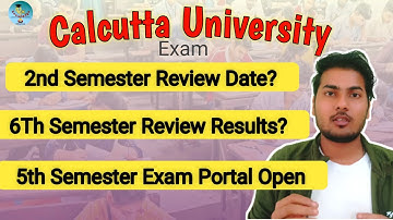 Cu 2nd Semester Review | 6th Semester Review Result| 5th sem exam portal Open Once again #Cuexam2022