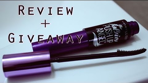 Maybelline push up angel mascara review năm 2024