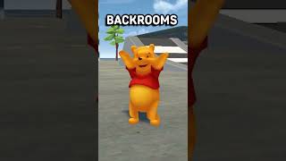 Winnie Pooh escapo del BACKROOM
