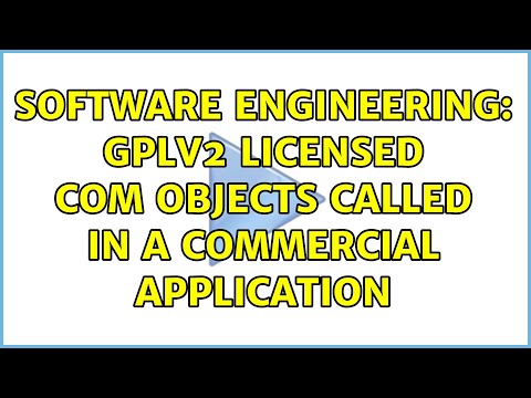 Software Engineering: GPLv2 licensed COM objects called in a commercial application