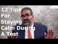 How to Stay Calm During a Test