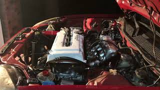 B20 vtec first start up after build