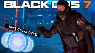 FREERUN ALL 14 CIPHER LOCATIONS IN BLACK OPS 7 (Camo Unlock)