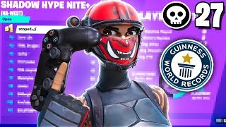 27 Kill Solo Hype Nite W Key! (New World Record?)