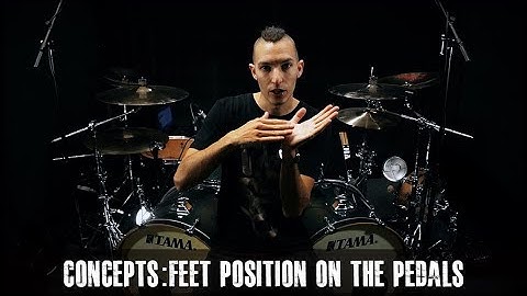 JamesPayneDrums.com - Feet Position On The Pedals