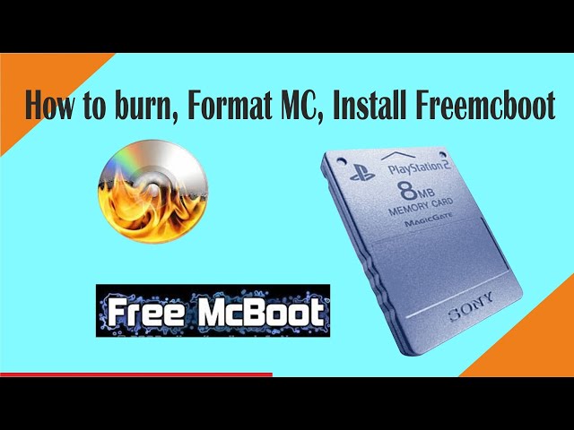 How To Burn, Format Mc, Install Free Mcboot On Ps2 Memory Card - Must  Watch! 