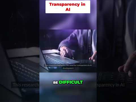 Transparency in AI: