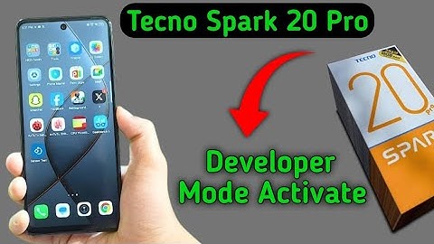 Tecno Spark 20 Pro developer option, how to activate developer mode in tecno, enable developer optio