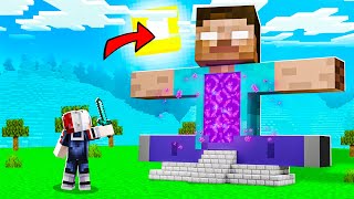 NOOB VS PRO : Going Inside HEROBRINE In Minecraft 😈