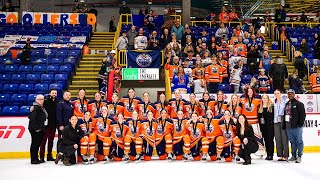 Highlights from Edmonton Jr. Oilers vs. Thompson-Okanagan Lakers in the Esso Cup bronze medal game