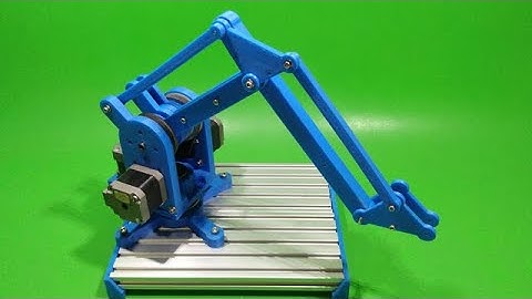 DIY Robot Arm Homemade Mechanical Robotic Arduino 3D Printer Stepper #diy #homemade #3dprinter