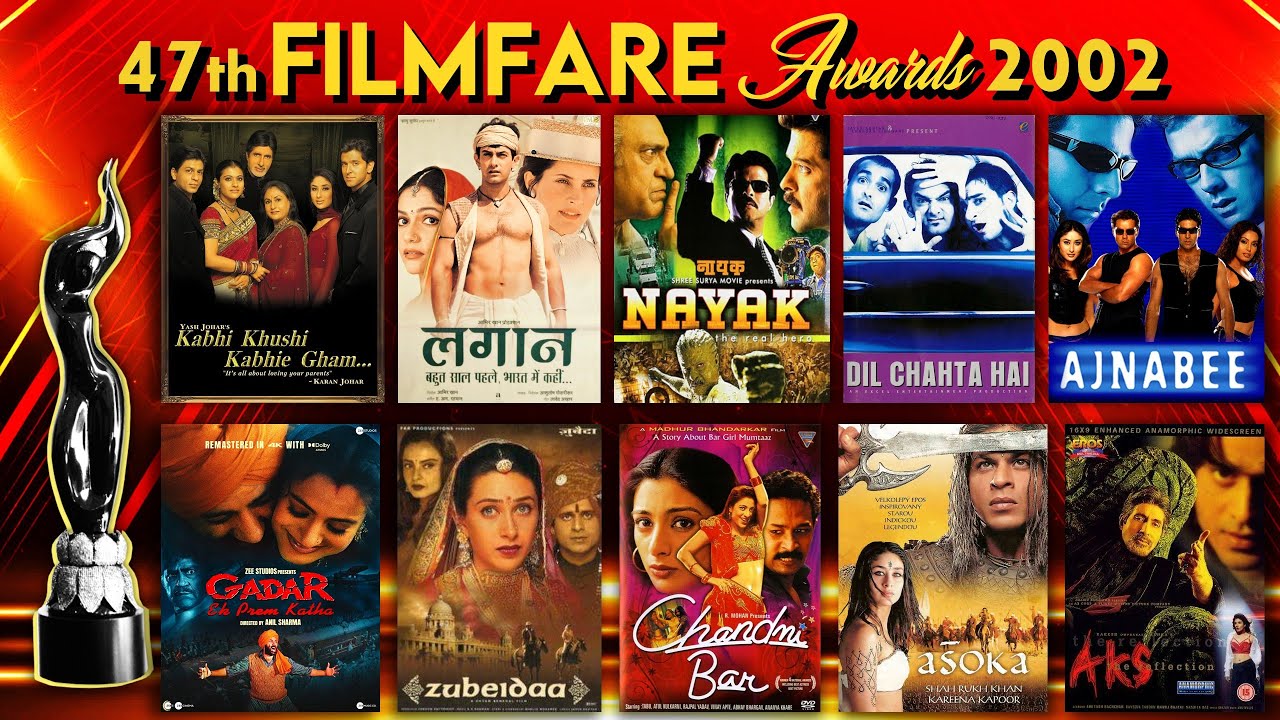 Filmfare Awards 2002 | 47th Edition | फिल्मफेयर अवार्ड 47वां संस्करण - Aamir, Kajol, Udit, Alka