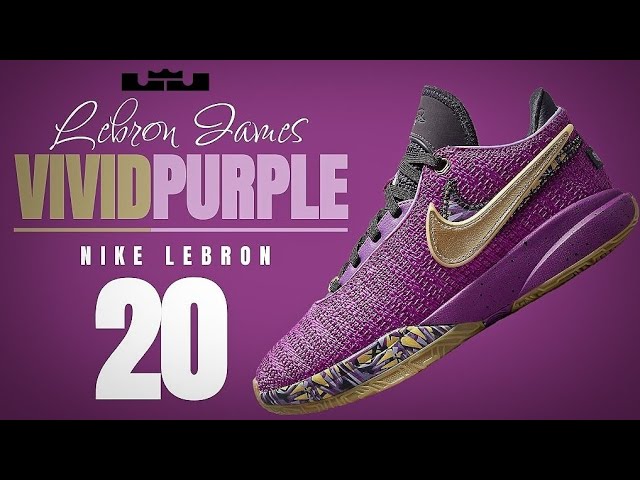 The Nike LeBron 20 “Vivid Purple” Is Fit For Royalty #lebron20