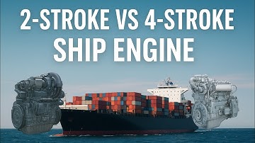 🚢 2-Stroke vs 4-Stroke Marine Engines | Explained Simply..