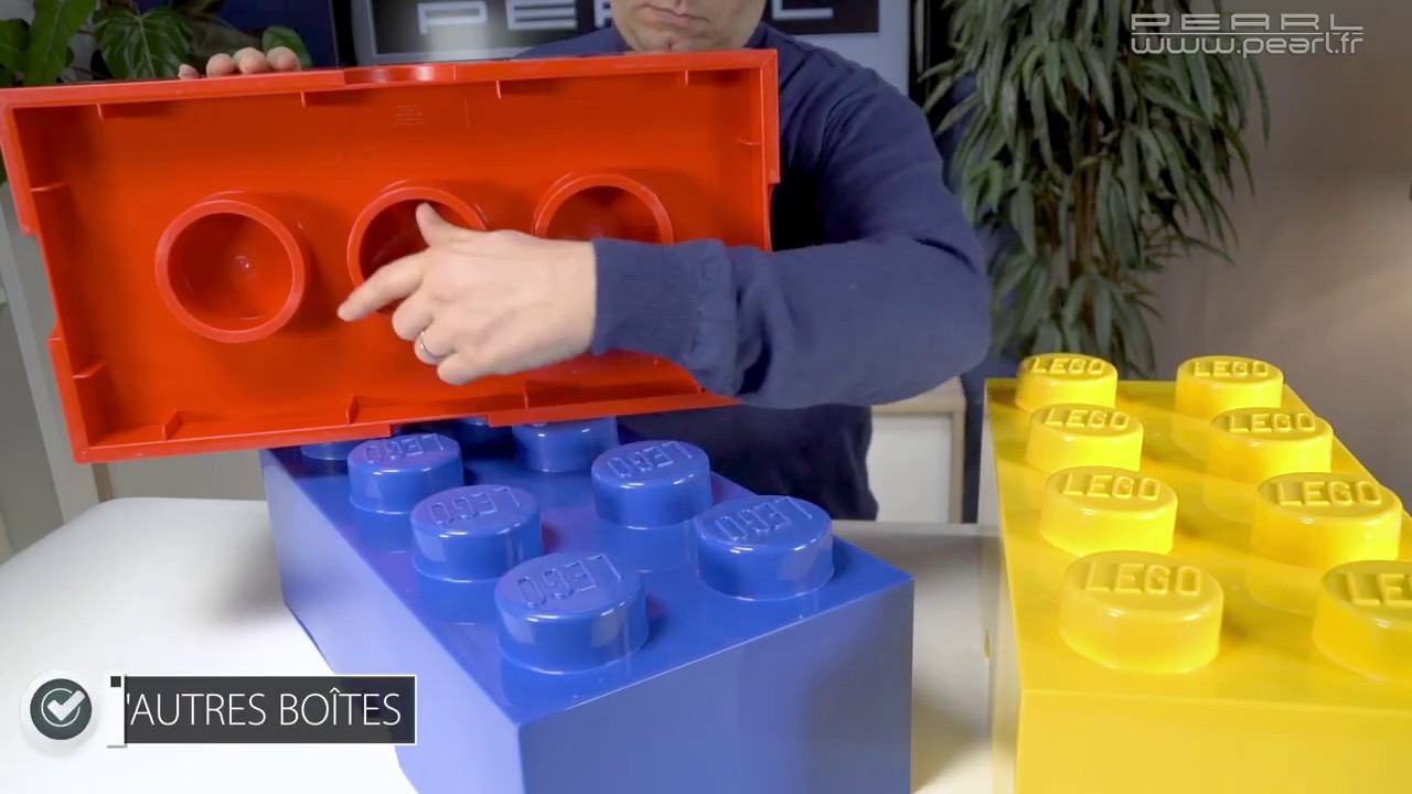 cube de rangement lego