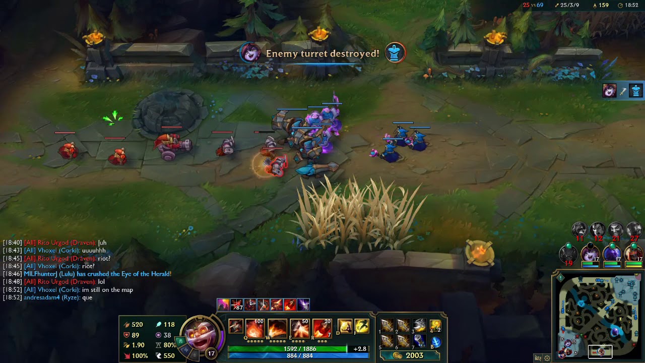 Corki pulls a Houdini