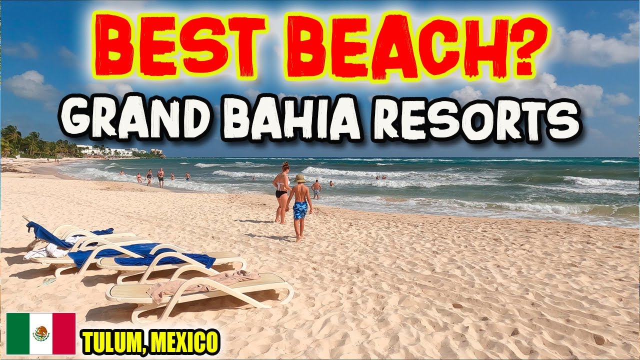 Лучший пляж в Тулуме? | Пляжи Grand Bahia Principe Tulum, Akumal и Coba