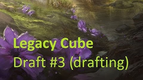 Sabboth - Legacy Cube draft #3 - drafting