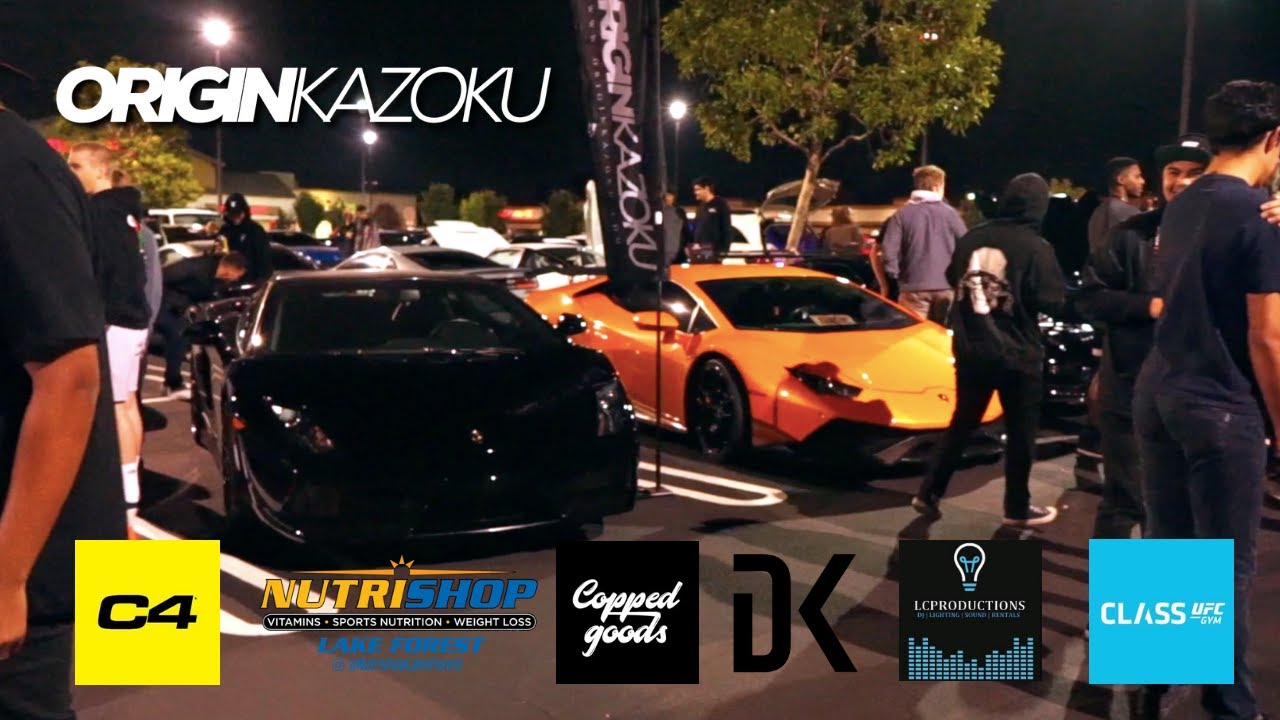 Last night got too packed! Cops had to shut the car meet down ...