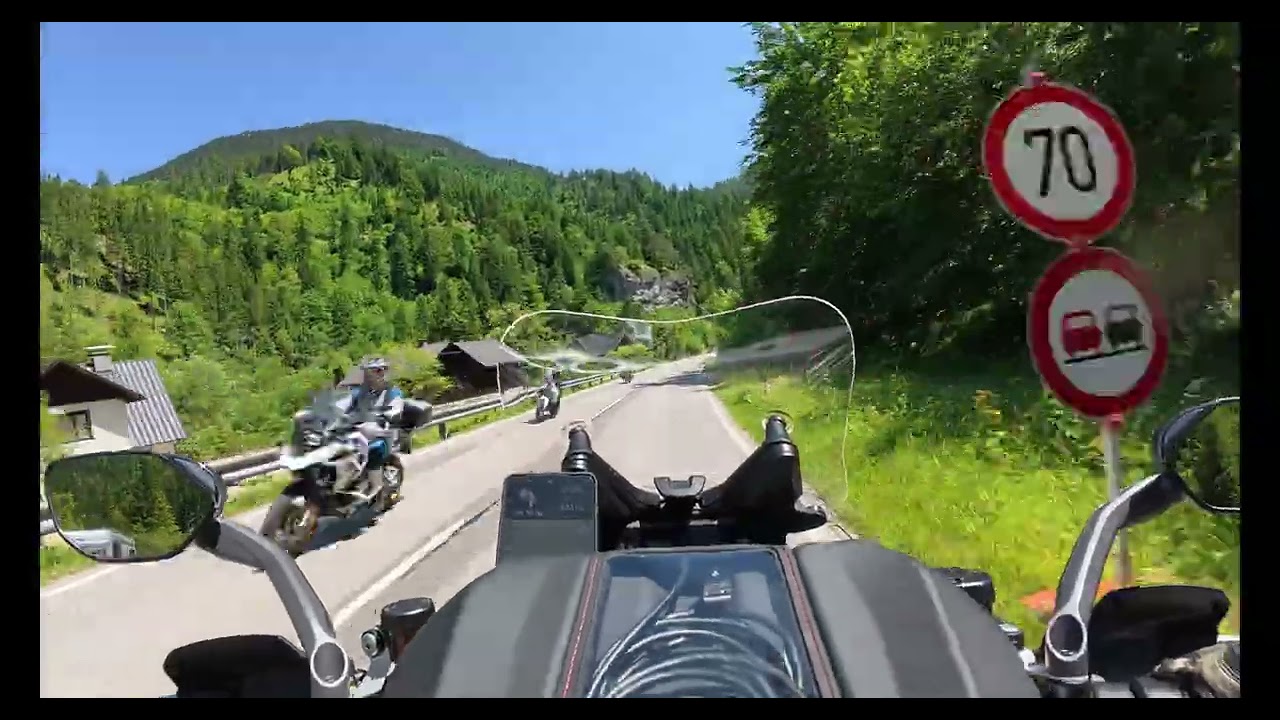 Mc Tour 2025. Dag 4.2. Småvägar i Österrike och Slovenien.