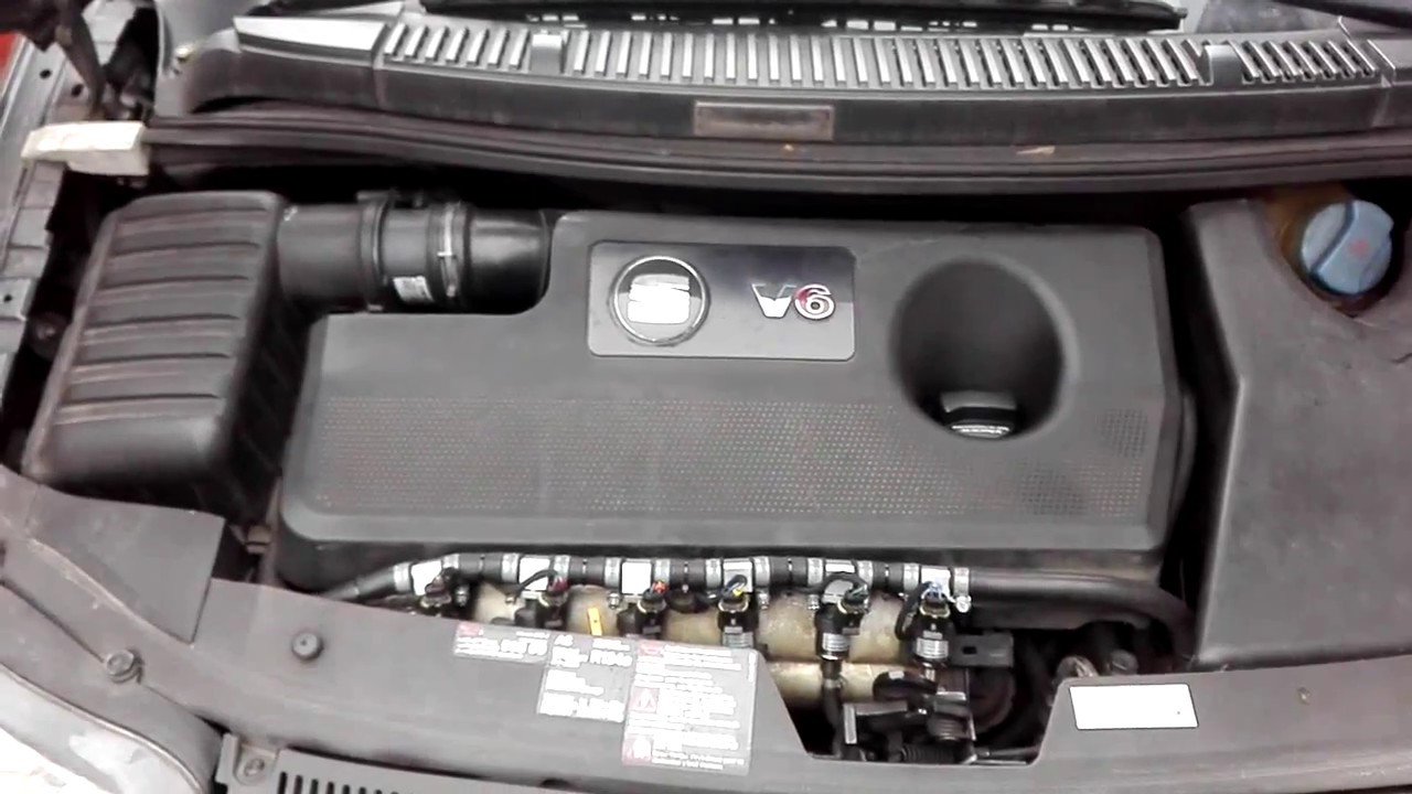 seat alhambra 2,8 vr6 lpg stag silnik (engine) YouTube