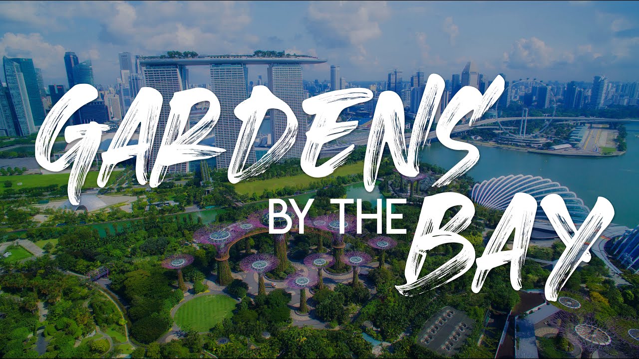 Gardens by the bay | Singapore Garden City | Drone Shots