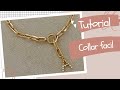 Collar facil gana dinero! tutorial diy Necklace easy