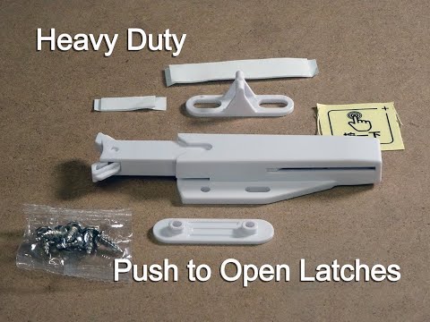 Heavy Duty Push to open latches