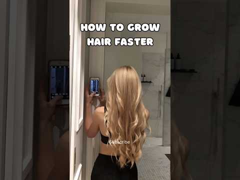 How to grow hair faster ✨