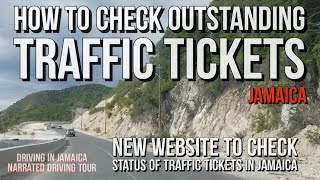 How to Check Online Outstanding Traffic Tickets Jamaica