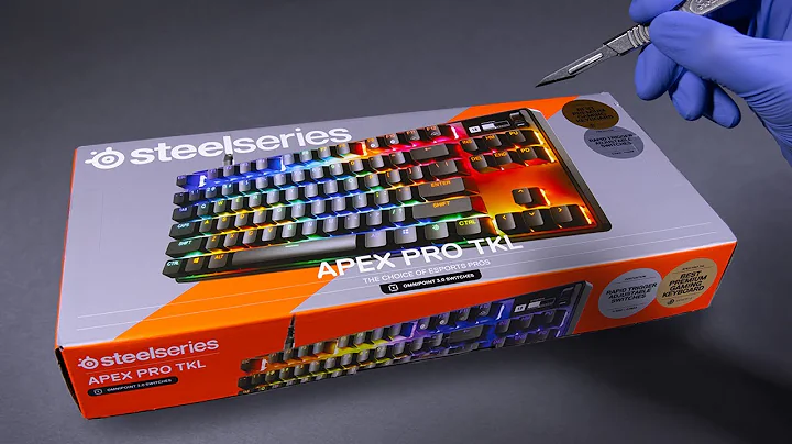 SteelSeries Apex Pro TKL Gen 3 HyperMagnetic Gaming Keyboard Unboxing - ASMR thumbnail