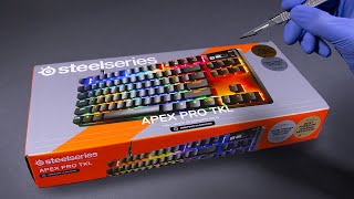 SteelSeries Apex Pro TKL Gen 3 Mechanical Gaming Keyboard Unboxing - ASMR