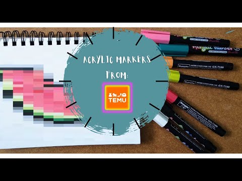 Cheap Acrylic Markers?!