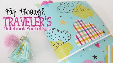 Flip Through  Pocket Size TN  - "Clouds" Traveler