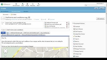 ecm4u Email for Share: Previewing Emails and Attachments in Alfresco