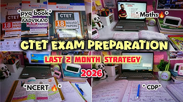 CTET Last 2 Months Study Strategy | CTET preparation with me| Daily routine| #ctet #motivation