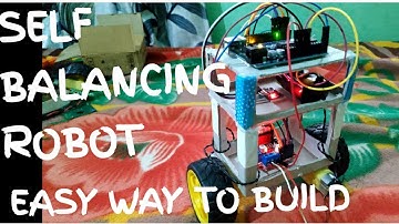 Self balancing robot explained.. SIMPLE AND EASY WAY TO BUILD.