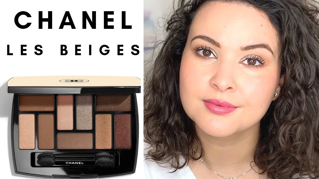 The NEW Chanel Les Beiges Natural Eyeshadow Palette Les Indispensable