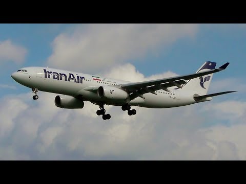 Iran Air A330-200 Superb Morning Landing at Hamburg Airport!