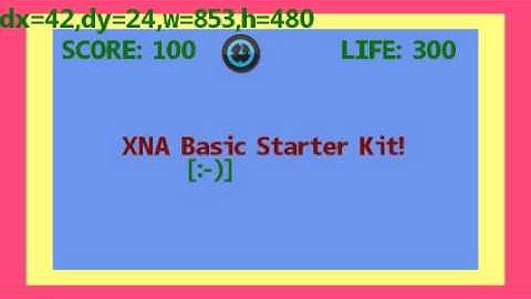 XNA Basic Starter Kit: sneak peek