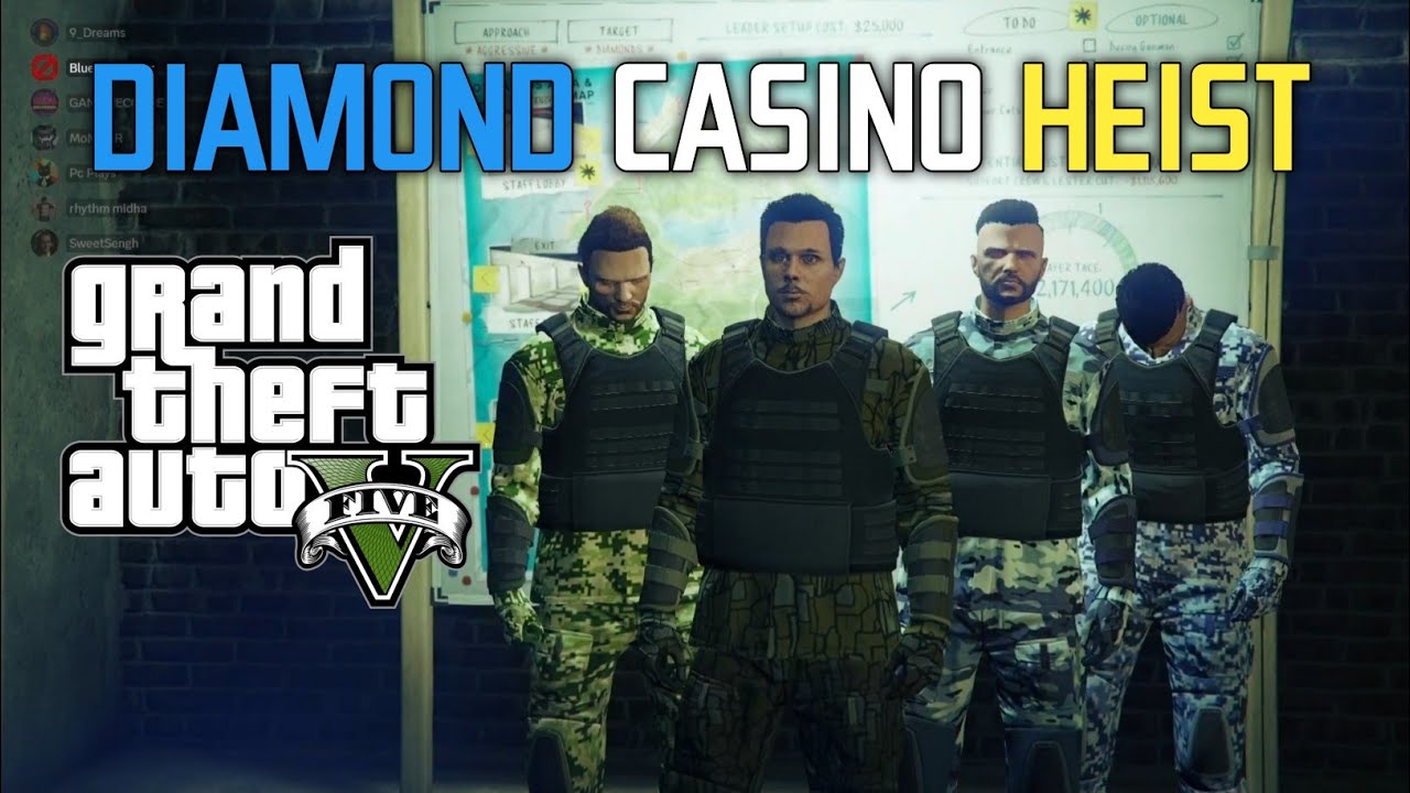 THE DIAMOND CASINO HEIST GAMEPLAY GTA 5 ONLINE YouTube 