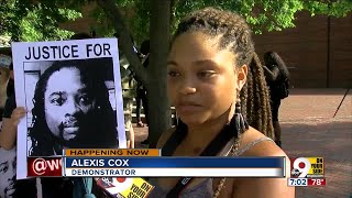 Protesters hope to build "stronger family, stronger community"