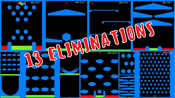 13 Eliminations - Marble Race in Algodoo