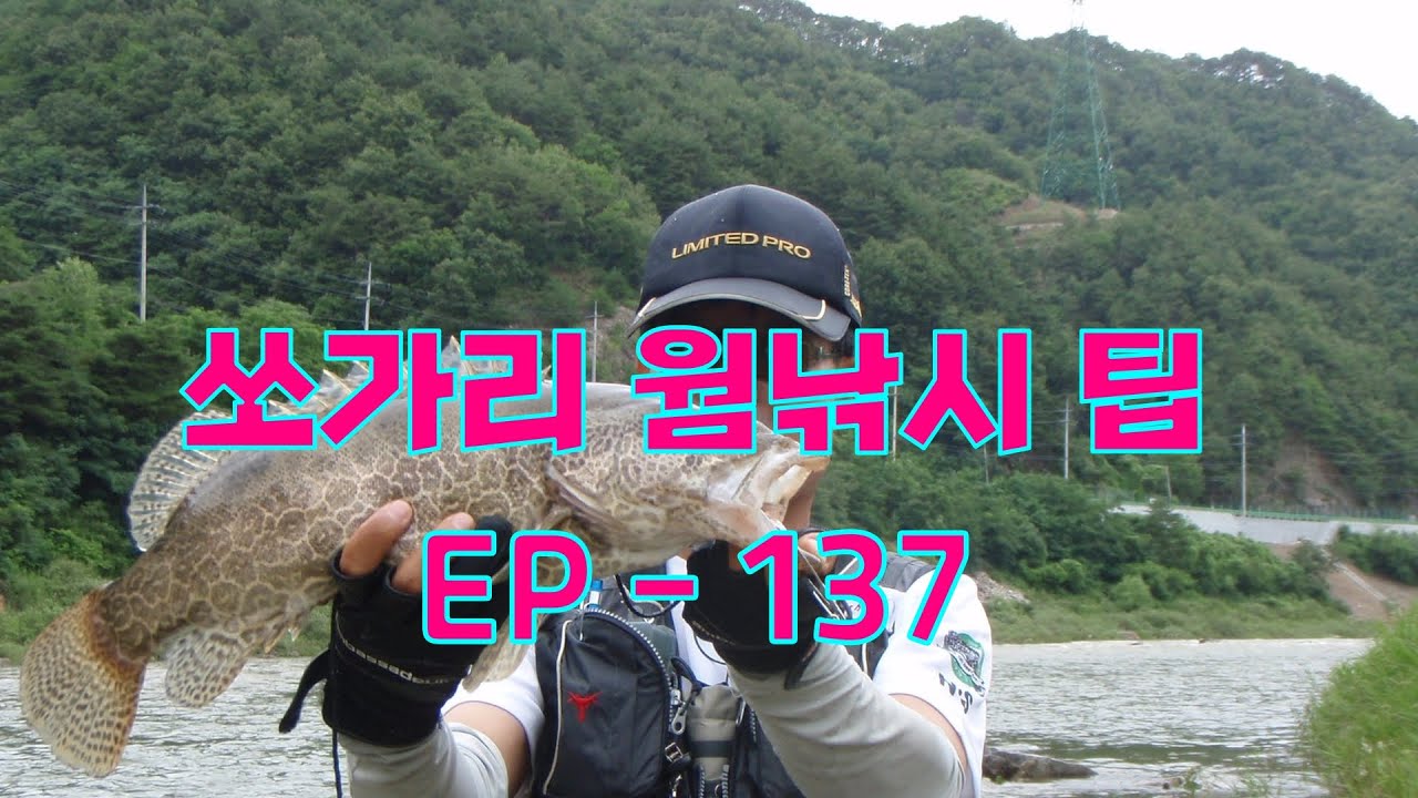 쏘가리 웜낚시 처음 하신다면 따라해 보세요. EP-137