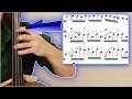How to play BACH PRELUDE Suite 1 on CELLO part 2 | Baroque Cello Lessons