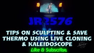 Dreams Ps4 Tips on sculpting using live cloning & kaleidoscope